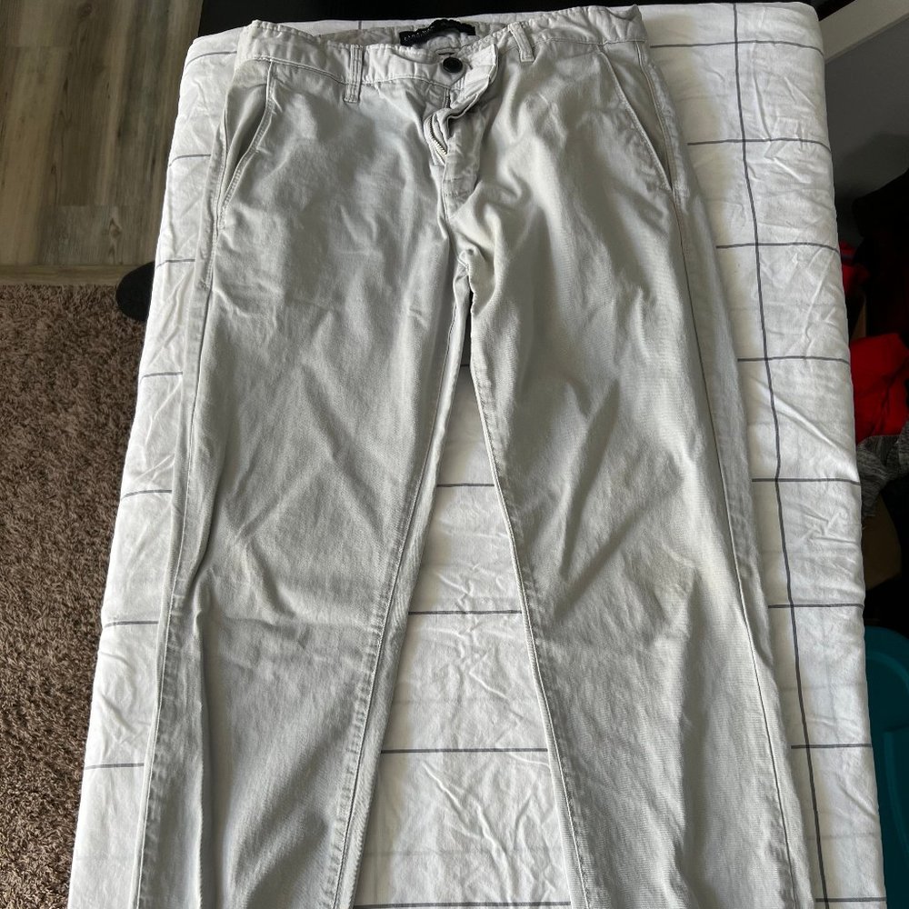 Zara Gray Silver Pants